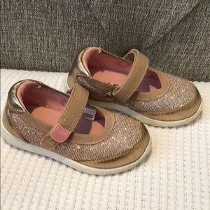 Rose Gold and Pink Mary Jane style Shoes